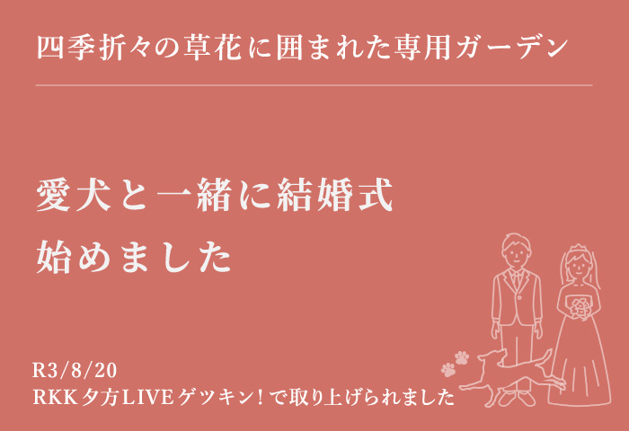 わんわん！ワンダフルウエディング