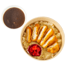 阿蘇美豚ロース肉のカツカレー