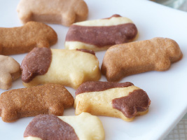 阿部牧場の牛乳を使用したミルククッキー